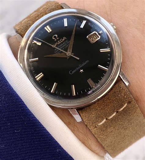 vintage omega constellation mens watch|Omega Constellation chronometer automatic vintage.